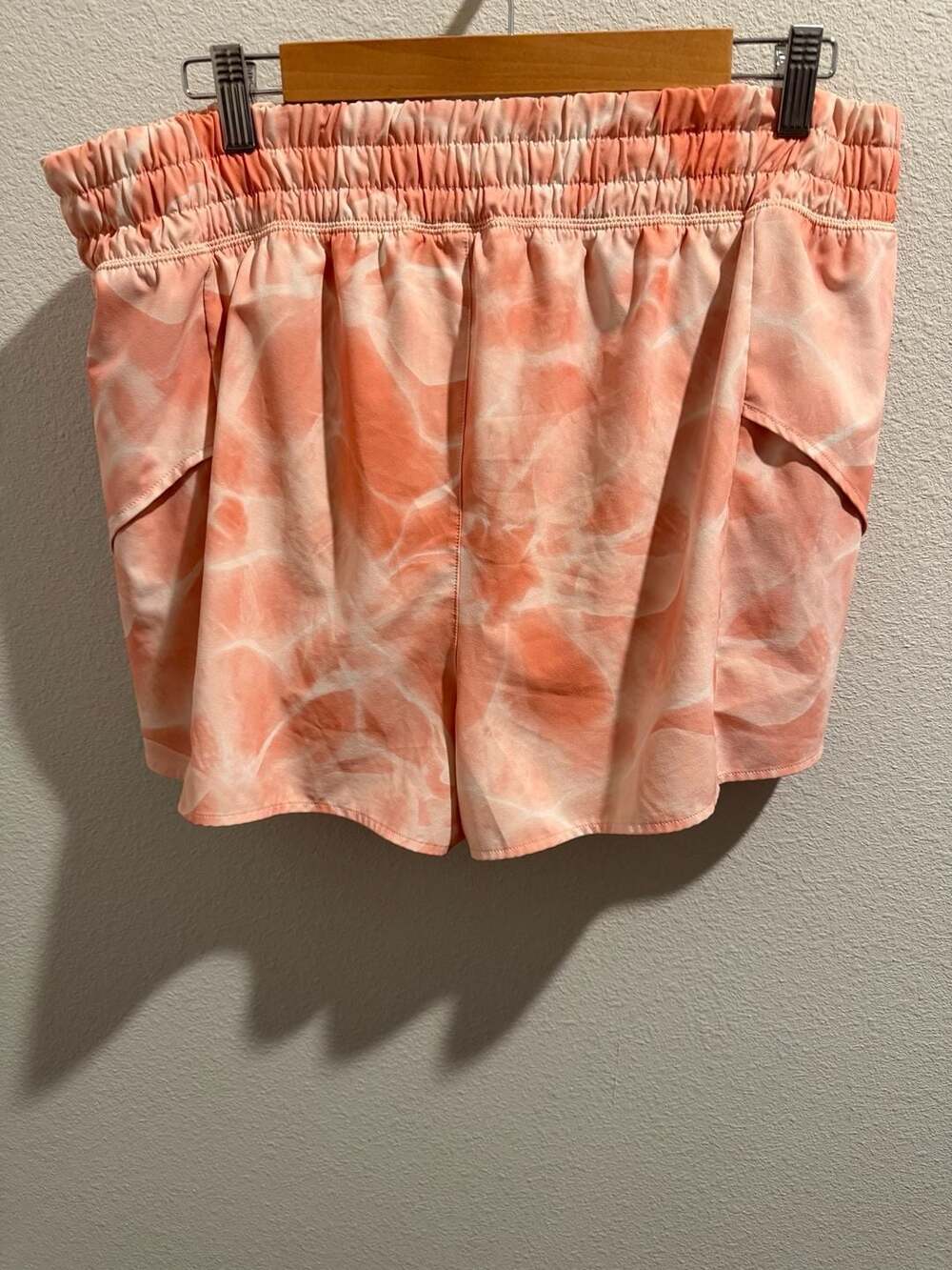CALIA Women's Step Up Shorts 3" Inseam Aquatic Coral Peach Running Shorts Size X - Picture 5 of 6